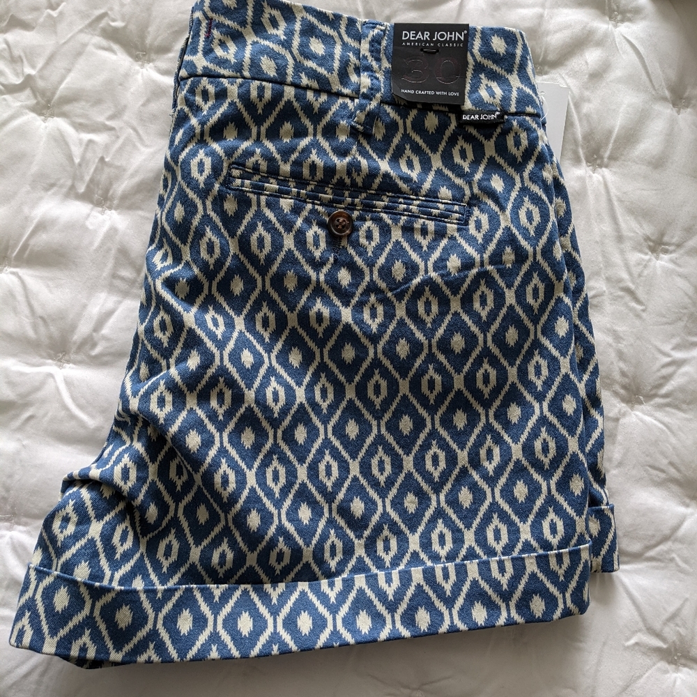 Dear John Shorts Size 30 NWT